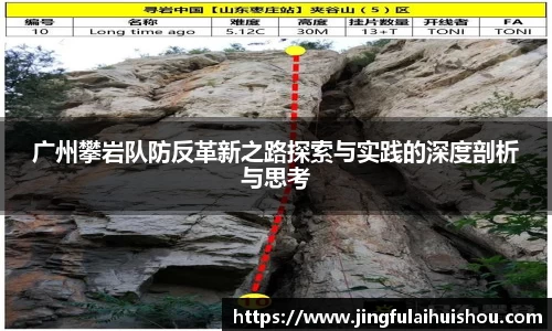 广州攀岩队防反革新之路探索与实践的深度剖析与思考